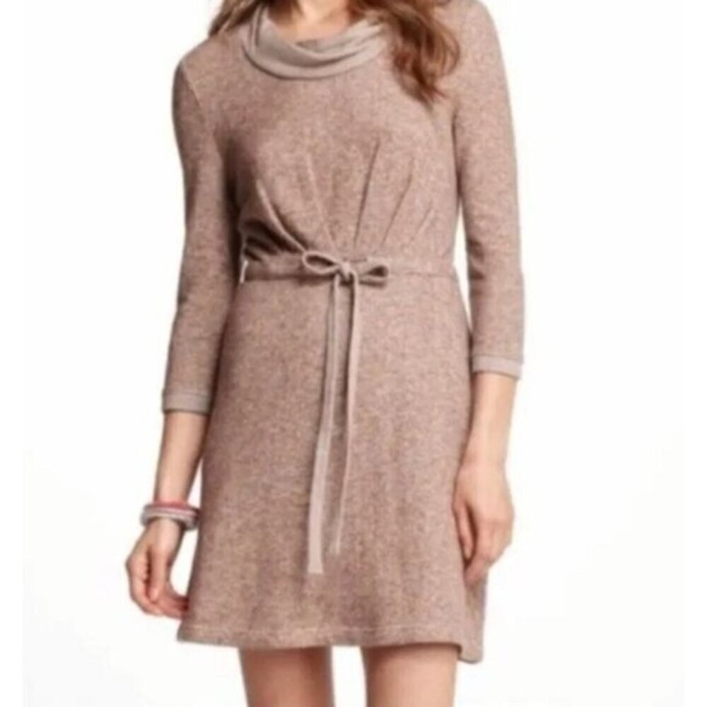 Saturday Sunday by Anthropologie Pullover Dress Cozy Womens Size Small 3/4 Sleev